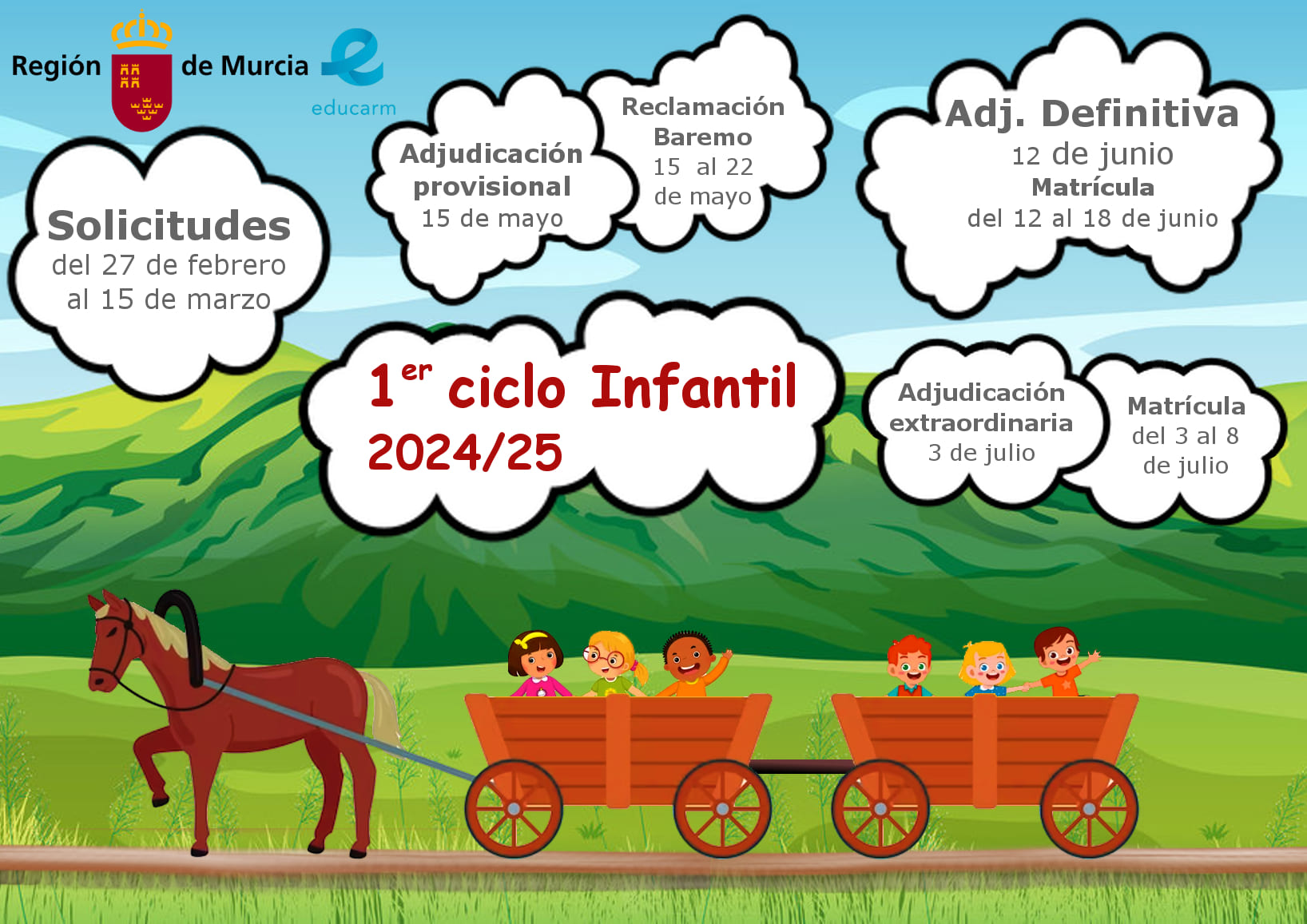X CARTEL 1º CICLO INFANTIL